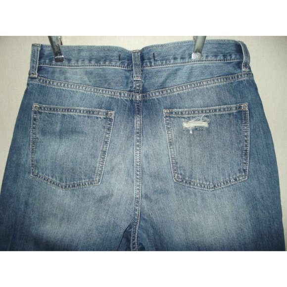 Willow + root Jeans 31 x 29" The Vintage Dad Jean distressed straight leg medium - Picture 7 of 8